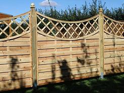 Деревянные заборы для дачи