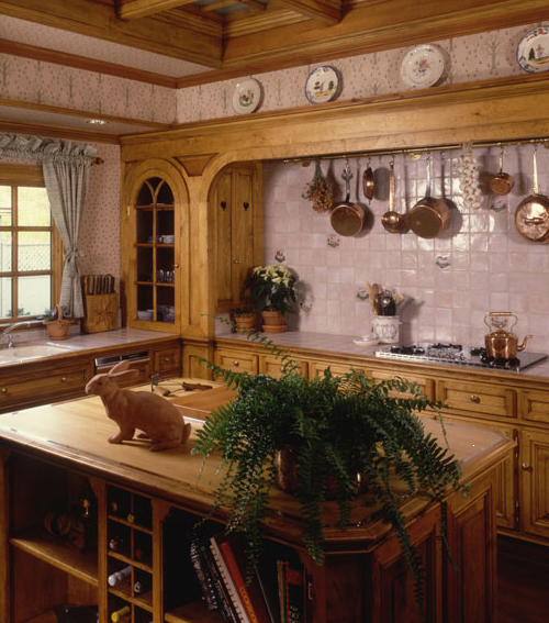 Кухня в деревенском стиле фото