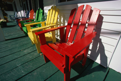 Яркая мебель для терассы фото
