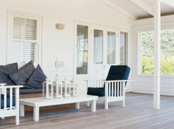 Чисто белая мебель для терассы фото