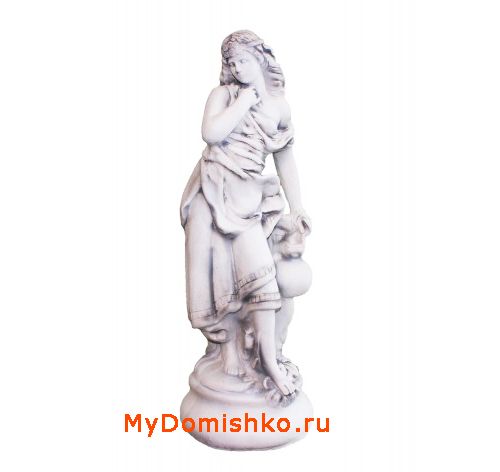 Садовая скульптура из гипса Дева Милена фото Садовая скульптура из гипса Дева Милена фото