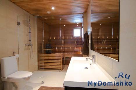 Фото Все большее количество людей превращают ванную комнату в расслабляющее пространство и оснащают саунами