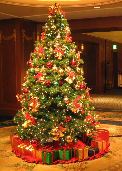 Установка новогодней елки в интерьере фото Установка новогодней елки в интерьере фото