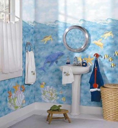 Ванная в морском стиле фото Ванная в морском стиле фото